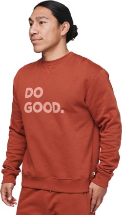 Cotopaxi - Do Good Crew Sweatshirt - Mens - SPICE