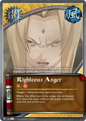 Righteous Anger - J-766 - Uncommon - 1st Edition