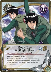 Rock Lee & Might Guy - N-970 - Rare - 1st Edition