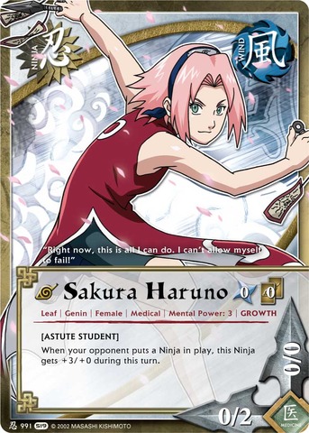 Sakura Haruno - N-991 - Common - 1st Edition