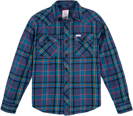 Topo Designs - Mountain Shirt Plaid - Mens - BLUE MULTI