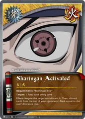 Sharingan Activated! - J-671 - Rare - 1st Edition