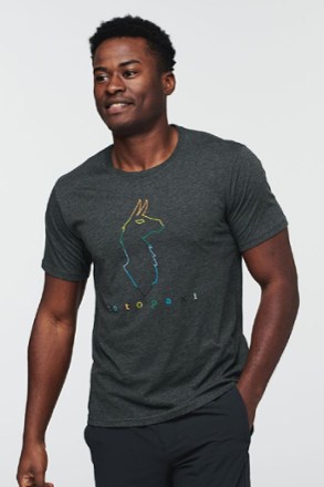 Cotopaxi - Electric Llama T-Shirt - Mens - IRON