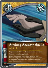 Striking Shadow Snake - J-762 - Uncommon - 1st Edition