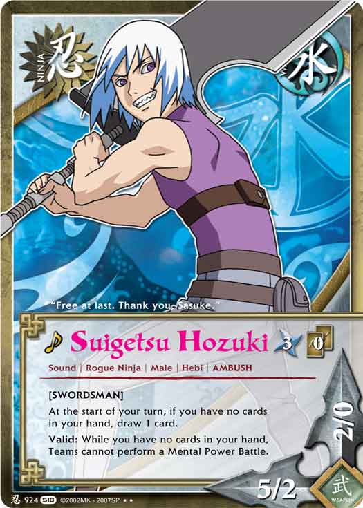 Suigetsu Hozuki - N-924 - Rare - 1st Edition