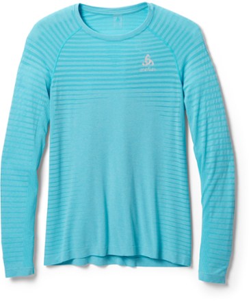 Odlo - Essential Seamless Long-Sleeve Crew Shirt - Mens