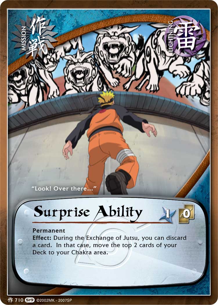 Surprise Ability - M-710 - Common - 1st Edition