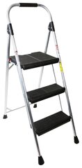 Werner - AL323-6 - 3-Step 225 lbs. Capacity Silver Aluminum Foldable Step Stool