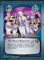 The Sound Ninja Five - M-US029 - Uncommon - 1st Edition