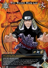 The Third Hokage - N-968 - Super Rare - 1st Edition - Foil