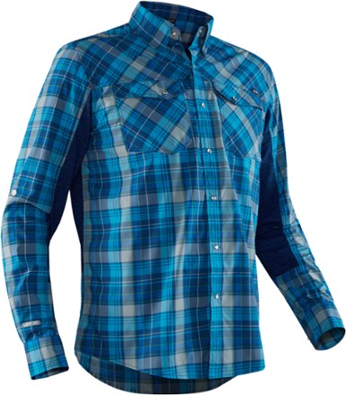 NRS - Guide Long-Sleeve Shirt - Mens - BLUE