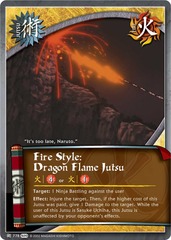 Fire Style: Dragon Flame Jutsu - J-778 - Common - 1st Edition
