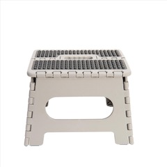 Simplify - 23655-WHITE - 1-Step 300-lb Capacity White Plastic Foldable Step Stool