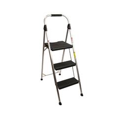 Werner - AL413-6 - 3-Step 250 lbs. Capacity Silver Aluminum Foldable Step Stool