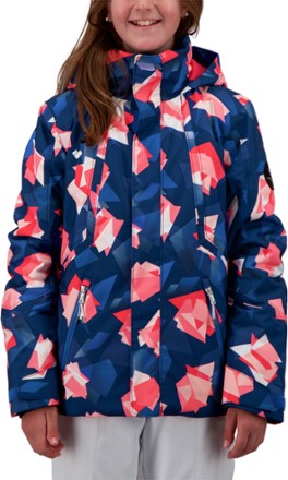Obermeyer - Taja Print Insulated Jacket - Kids - LOOKING GLASS