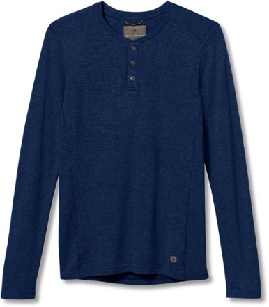 Royal Robbins - Mountain Henley Shirt - Mens - TWILIGHT BLUE