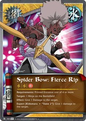 Spider Bow: Fierce Rip - J-789 - Uncommon - 1st Edition