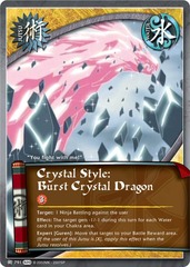 Crystal Style: Burst Crystal Dragon - J-791 - Common - 1st Edition