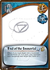 End of the Immortal - M-725 - Rare - 1st Edition