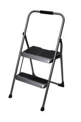 Werner - S322-5X9228 - 2-Step 225 lbs. Capacity Gray Steel Foldable Step Stool