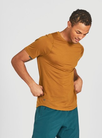 Janji - Repeat Merino Tech T-Shirt - Mens - EARTH
