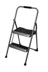 Werner - S322-5 - 2-Step 225 lbs. Capacity Gray Steel Foldable Step Stool