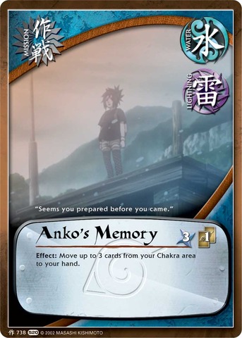Ankos Memory - M-738 - Common - 1st Edition