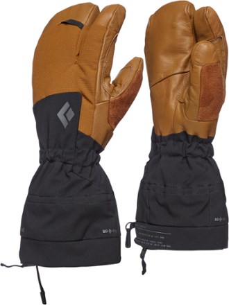 Black Diamond - Soloist Finger Gloves - DARK CURRY