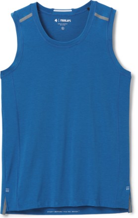 Fourlaps - Level Tank Top - Mens - COBALT HEATHER