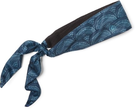 Gymwrap - EvapoTECH Head Wrap - SUNRISE/NAVY BLAZER