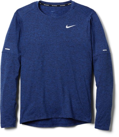 Nike - Element Crew Shirt - Mens - OBSIDIAN/GAME ROYAL