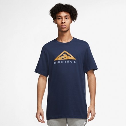 Nike - Dri-FIT Trail T-Shirt - Mens - MIDNIGHT NAVY