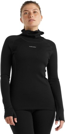 Icebreaker - Merino Long-Sleeve Roll-Neck Base Layer Top - Womens