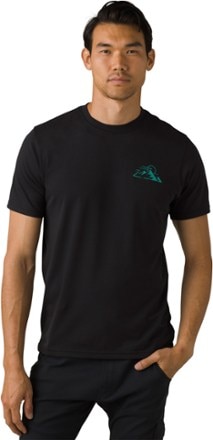 prAna - Spire Heights T-Shirt - Mens - BLACK