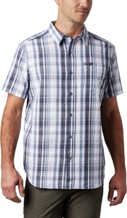 Columbia - Brentyn Trail Seersucker Shirt - Mens - MOUNTAIN PLAID