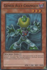 Genex Ally Changer - HA04-EN003 - Super Rare - 1st Edition