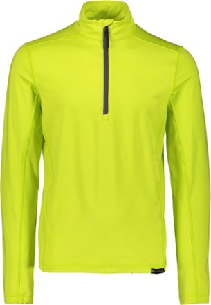 Obermeyer - Lean Half-Zip Base Layer Top - Mens - LIMELIGHT
