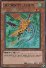 Dragunity Javelin - HA04-EN014 - Super Rare - 1st Edition