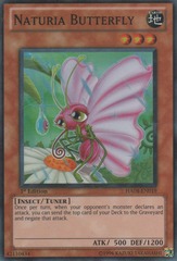 Naturia Butterfly - HA04-EN019 - Super Rare - 1st Edition