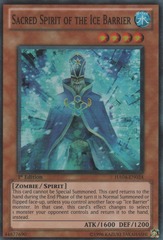 Sacred Spirit of the Ice Barrier - HA04-EN024 - Super Rare - 1st Edition