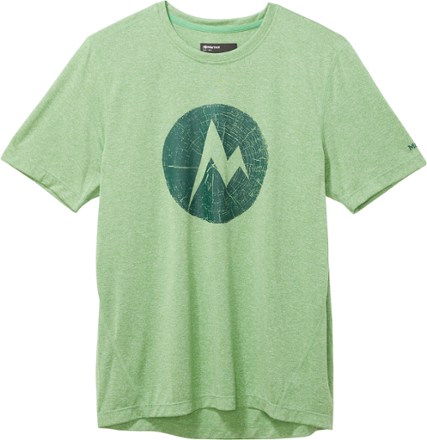 Marmot - Transporter T-Shirt - Mens - KELLY GREEN HEATHER