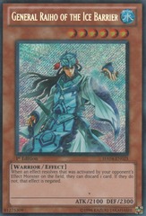 General Raiho of the Ice Barrier - HA04-EN025 - Secret Rare - 1st Edition