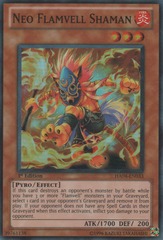 Neo Flamvell Shaman - HA04-EN033 - Super Rare - 1st Edition