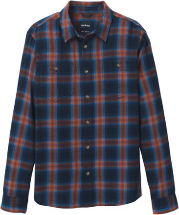 prAna - Dolberg Slim Flannel Shirt - Mens - NAUTICAL