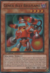 Genex Ally Bellflame - HA04-EN038 - Super Rare - 1st Edition