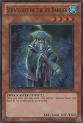 Strategist of the Ice Barrier - HA04-EN052 - Super Rare - 1st Edition