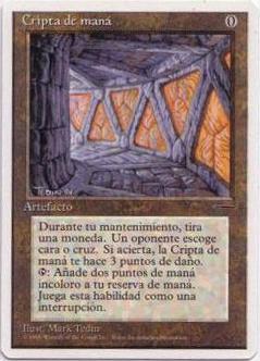 Spanish Mana Crypt - Book Promo