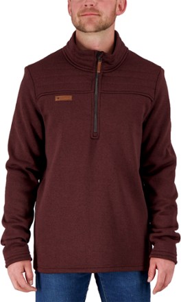 Obermeyer - Jace Fleece Pullover - Mens - RUSTIC