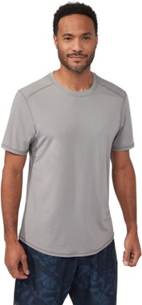 Manduka - Tech T-Shirt - Silver Filigree - Mens