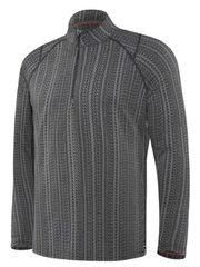 Saxx - Viewfinder Long-Sleeve Half-Zip Base Layer Top - Men's - GREY HAVE A NICE DAY